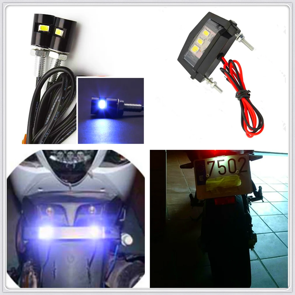 Rear LED License Plate Light Bulb 