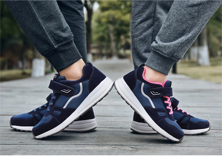 Breathable Unisex Casual Shoes 2018 Lace Up Valentine Sneakers Women Trainers Outdoor Sport Mesh Shoes For Mother Fitness XZ62 (10)