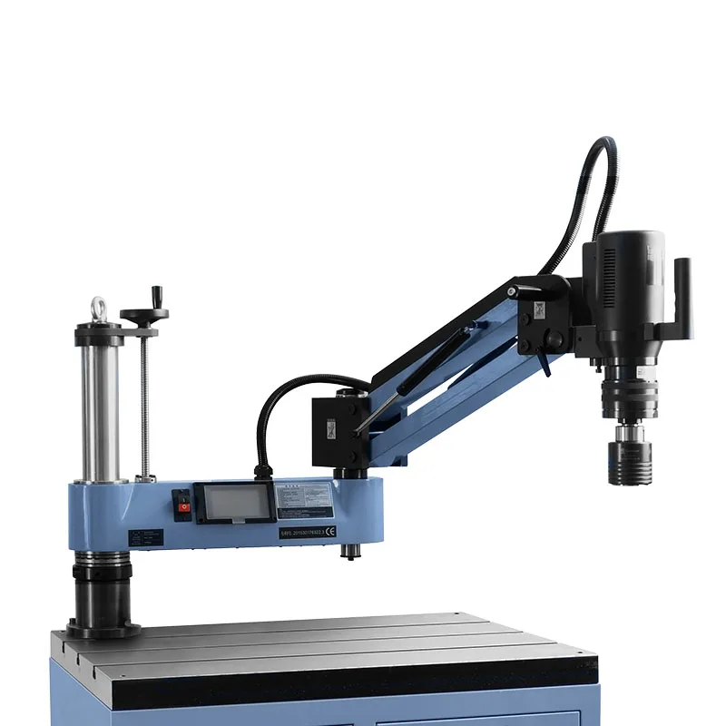 CE Сенсорный экран электрические гайконарезной станок M48 горизонтальный и вертикальный с функцией подъема