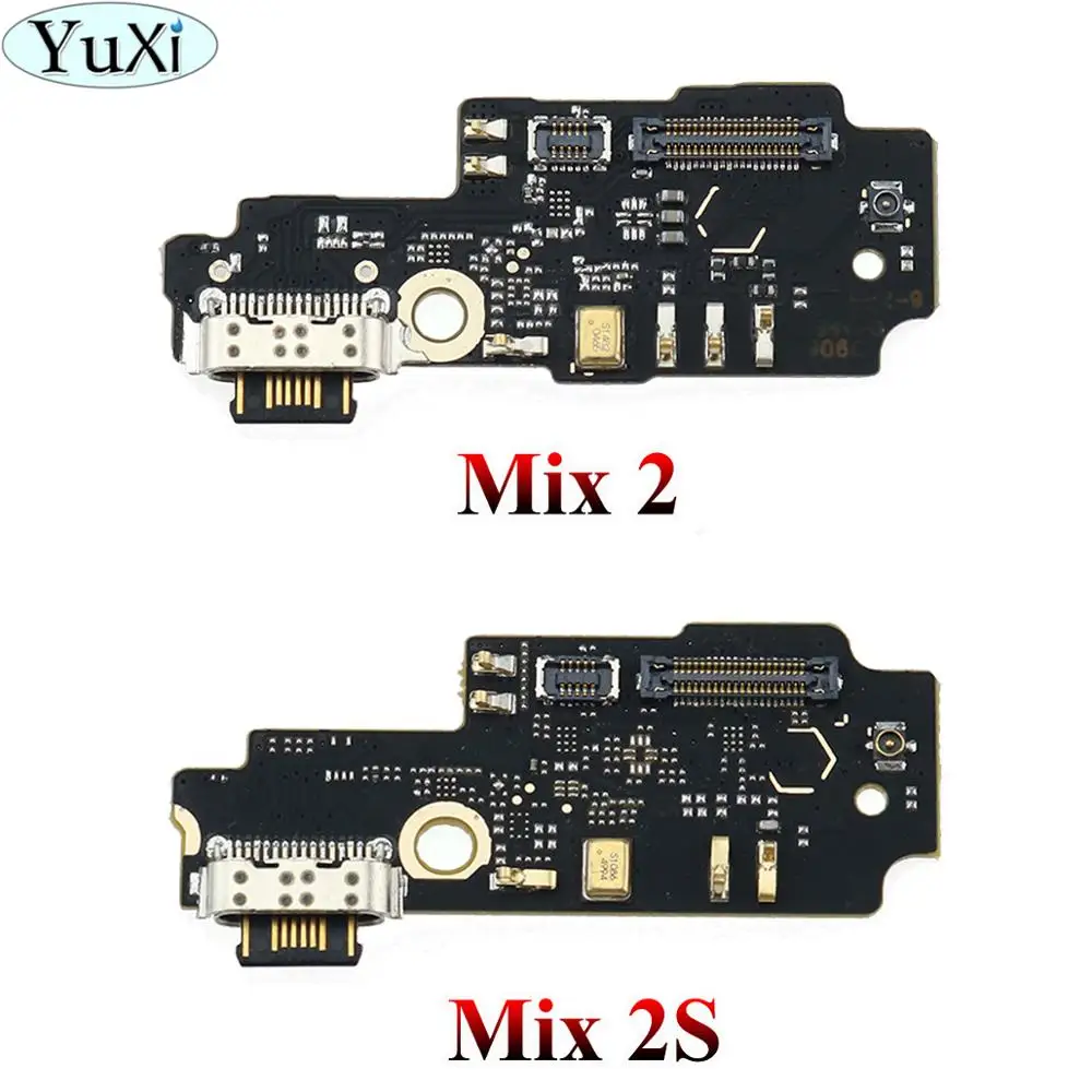 USB разъем YuXi для Xiaomi mi MIX 2 2S док станция зарядки с разъемом плата модуля гибкий