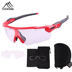 SAENSHING фотохромный велосипед очки дорожные велосипедные очки мужские наружные спортивные солнцезащитные очки женские шоссейные
