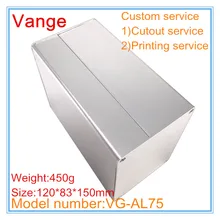 2 шт./партия Большой Инжекционный корпус 6063-T5 алюминиевая распределительная коробка корпус diy разборный корпус 120*83*150 мм для продукта миксера управления