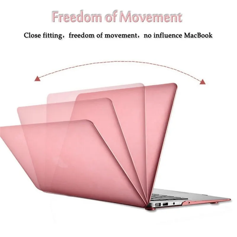 Пластиковый жесткий чехол для Mac Book 12 Air 11 13 Pro 15 Apple Macbook Retina 3 4 дюймов Чехол