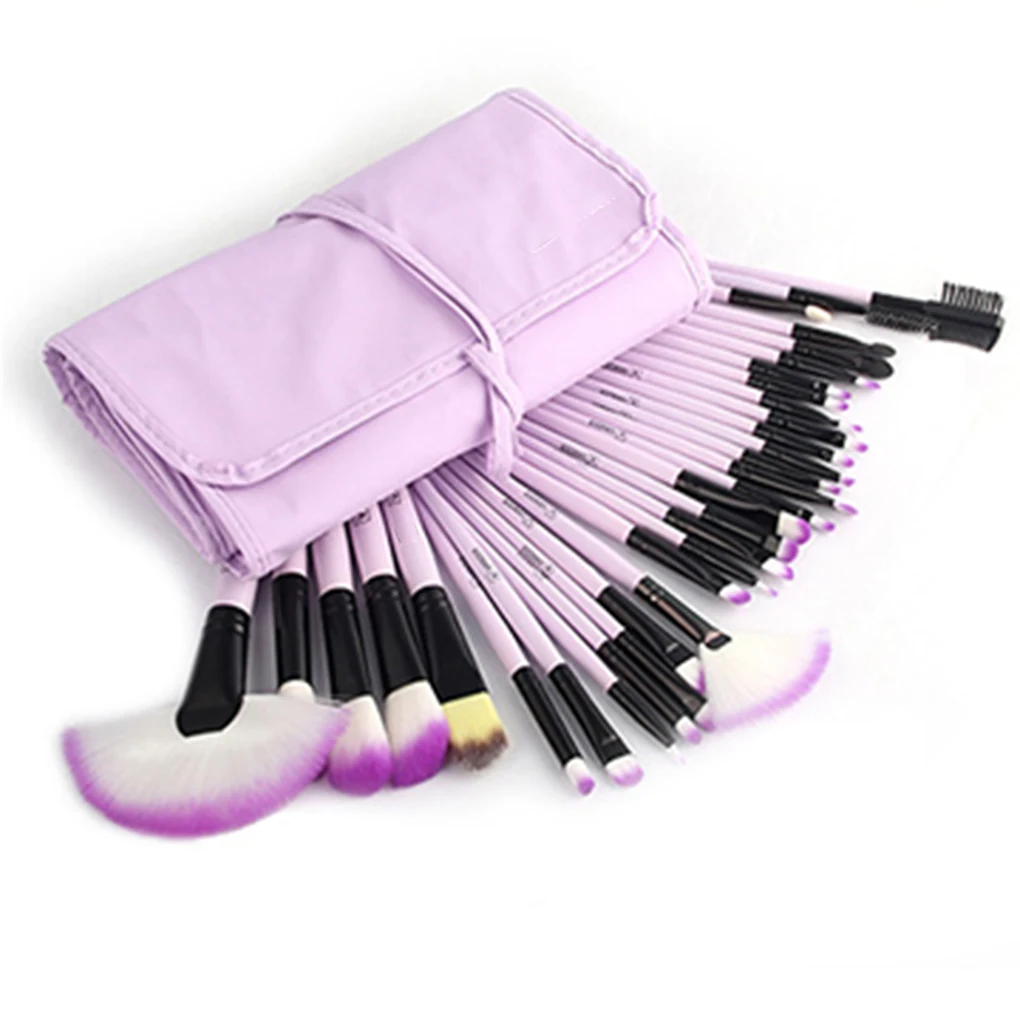 

32PCS/Set Makeup Brushes Set Soft Fiber Hair Powder Eyeshadow Blush High Light Brush Cosmetic Tool Kit