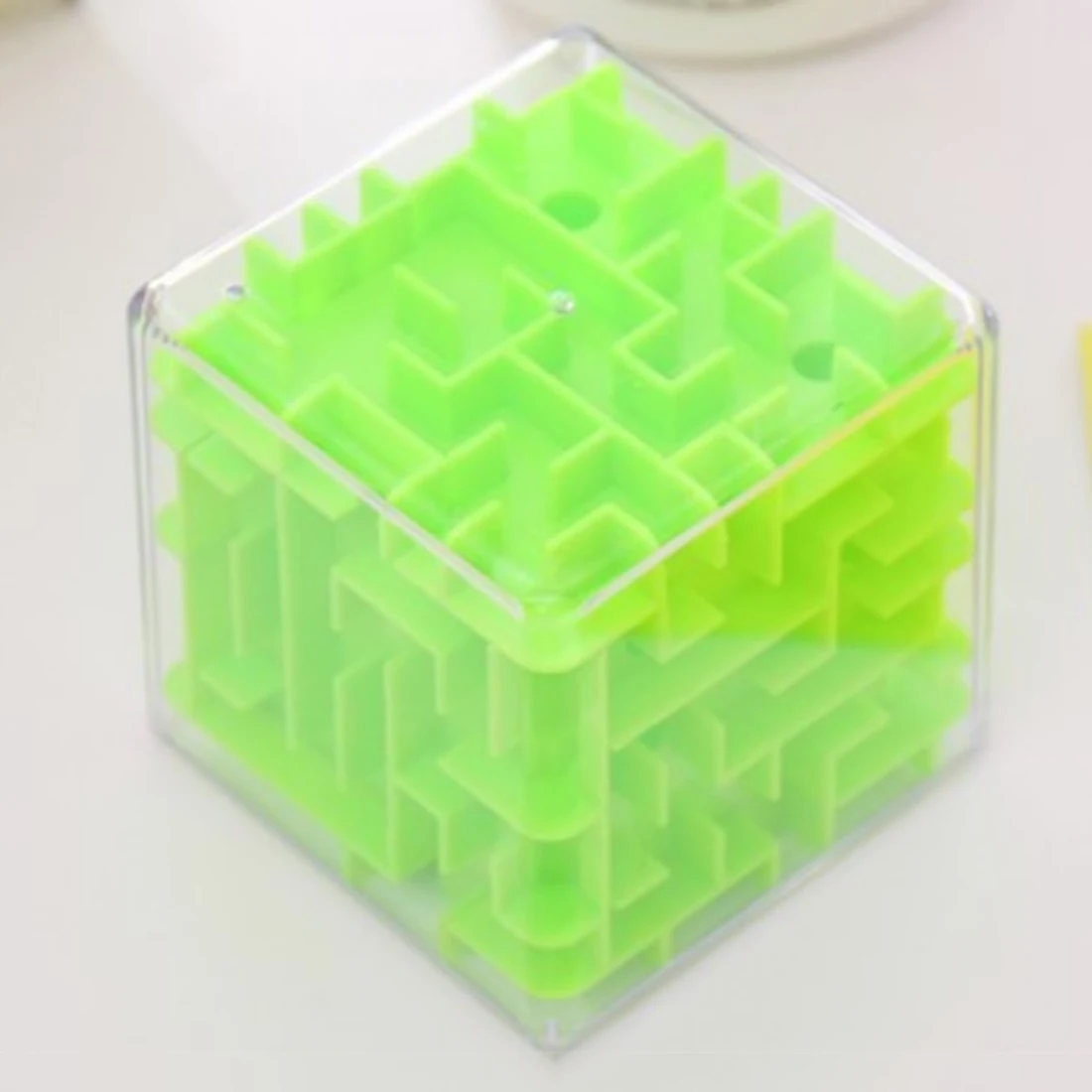 Funny 3D Magic Cube Maze Puzzle Speed Cube Puzzle Game Labyrinth Rolling Magical Maze Ball Balance Brain Teaser Learning Toys