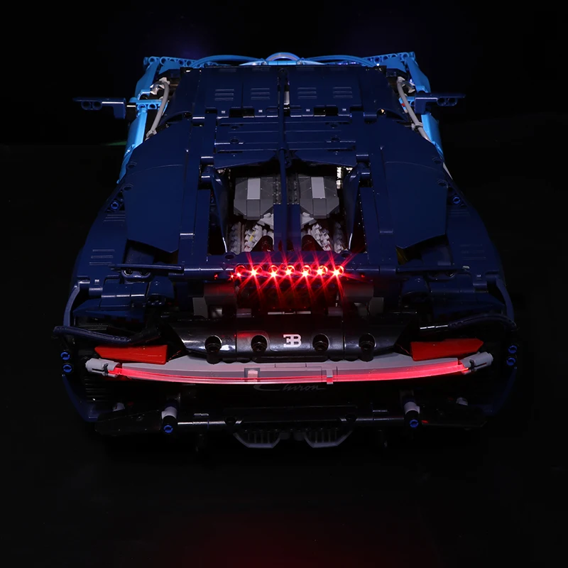 Набор светодиодных ламп для Lego 42083 совместимых с 20086 Bugatti Chiron technic Racing