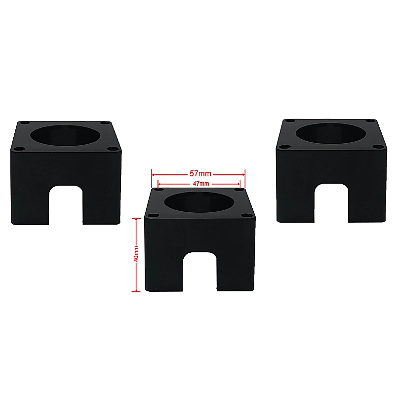 

Bracket Mount NEMA 23 57mm Stepper Motor Holder Jig Clamp for cnc machine