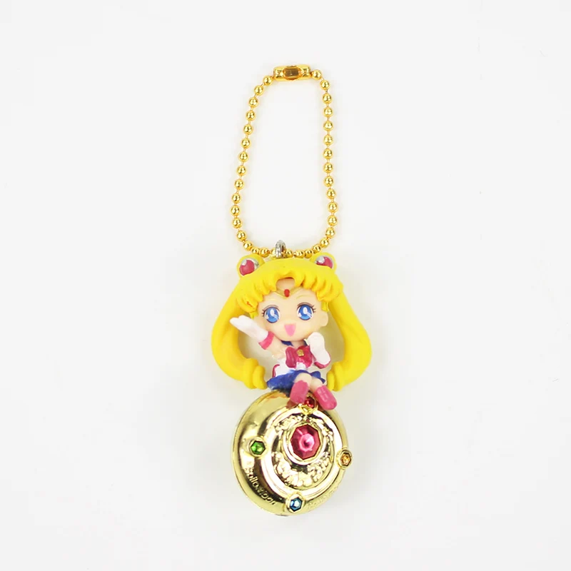 3 шт./лот 5 см Мерцающая Долли Сейлор Мун Tsukino Chibi США смокинг маска мини ПВХ Фигурки