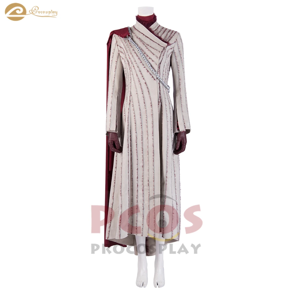 

Procosplay Game of Thrones Season 8 Kings Landing Dragon Queen Daenerys Targaryen Cosplay Costume mp004935