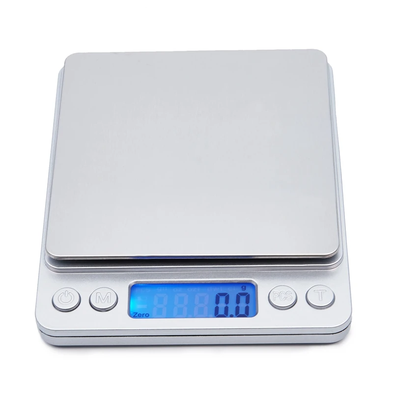 

FUNN-LCD Digital Electronic Balance Kitchen Food Weighing Scales Jewellery 0.1g-1000g