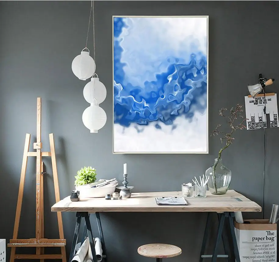 Nordic-style-New-Art-Poster-Art-Canvas-pictures-Painting-Wall-Picture-abstract-sea-waves-just-in (2)