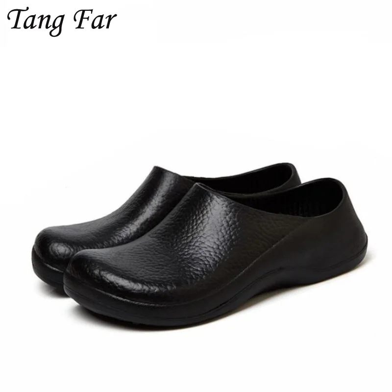 Non Slip Kitchen Shoes For Men Waterproof Boat Shoes Man ...
