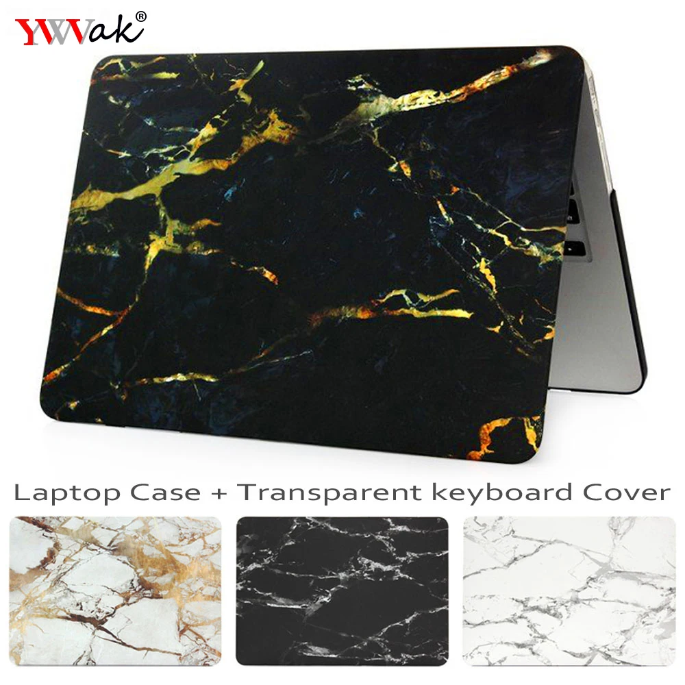 YWVAK мраморный чехол для ноутбука Macbook Air Pro Retina 11 12 13 3 15 дюймов нового Mac Book с