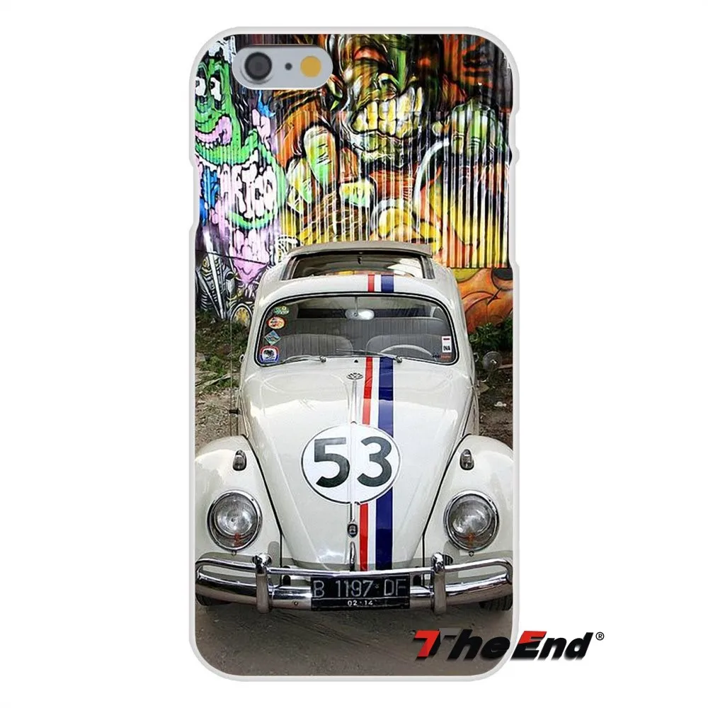Мягкий силиконовый чехол для Samsung Galaxy S3 S4 S5 MINI S6 S7 edge S8 Plus Note 2 3 4 5 Herbie 53 VW bug beetle Poster|for