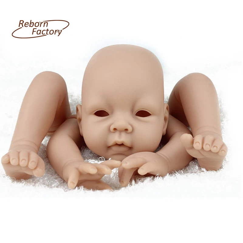 2017 New Reborn Doll Kits Soft Vinyl For 20 inch Realistic Baby Reborn Kits Fashion Doll