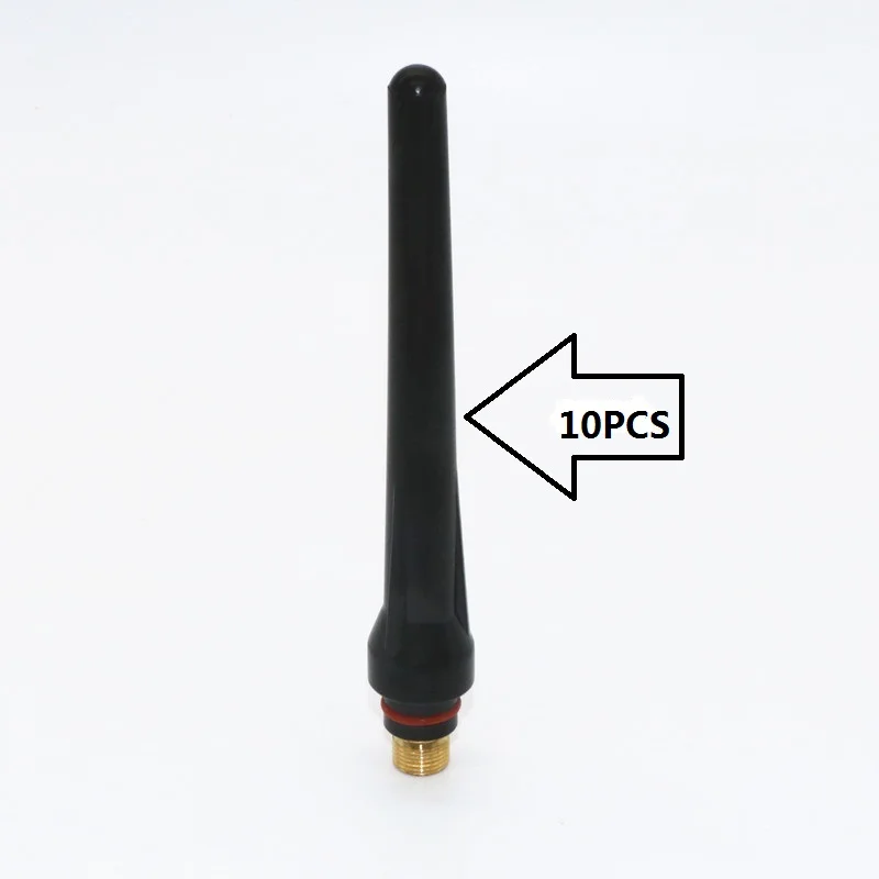 

10PCS Argon Welding TIG Torch Water Cooled TIG Torches Torch WP18 17 26 Long Back Cap L=120mm