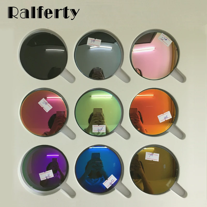 Ralferty 1,56 1,67 UV400 Солнцезащитные очки с линзами для близорукости дальнозоркости антибликовые очки по рецепту цветные линзы таможня оптика