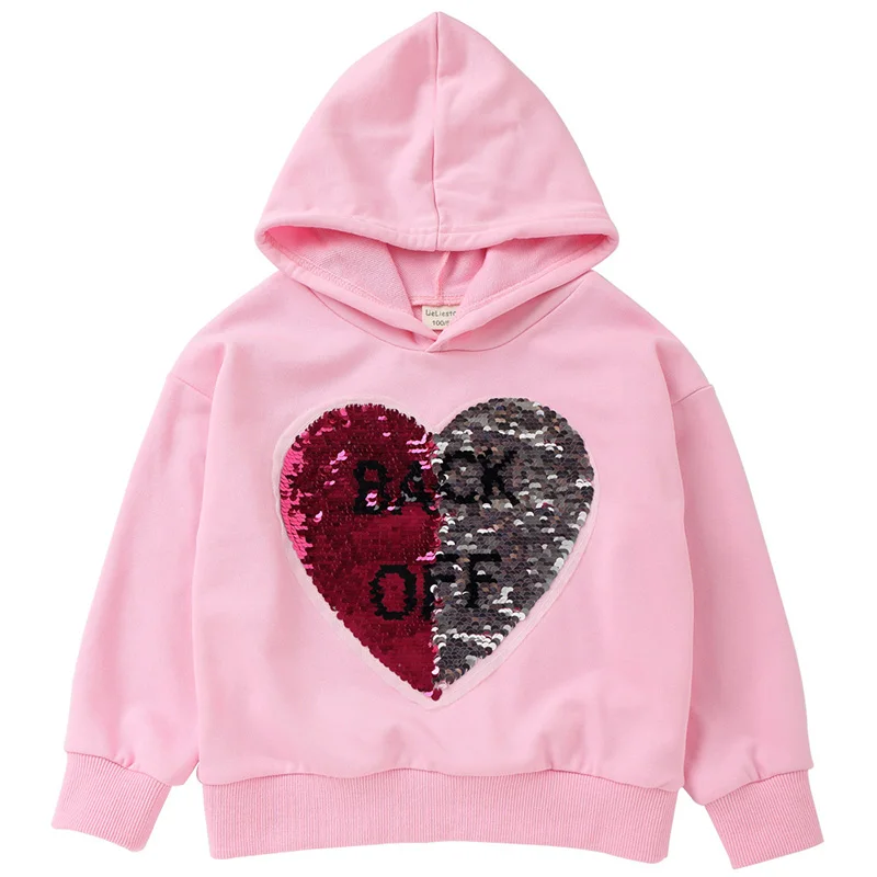 

Winter Spring Autumn hoodies sweatshirt for girls fashion Spiderman Superman sweatshirt for boys cartoon paillettes sweatshirt