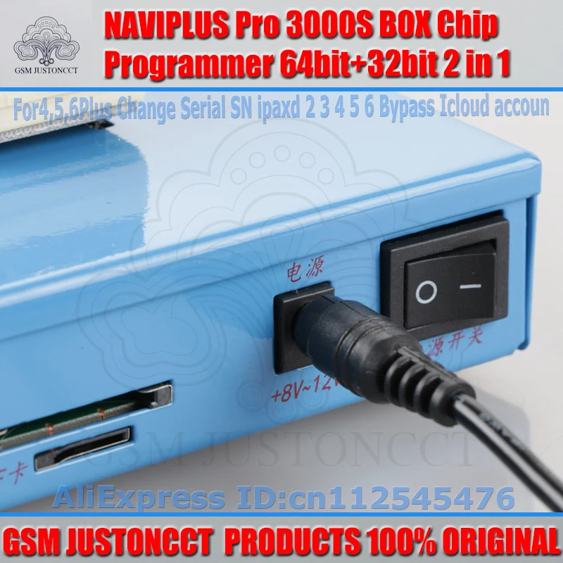 IP Box Navi plus PRO3000S 32 64 бит nand программатор ремонт HDD серийный номер SN для iPhone 6p 6 iPad mini ios