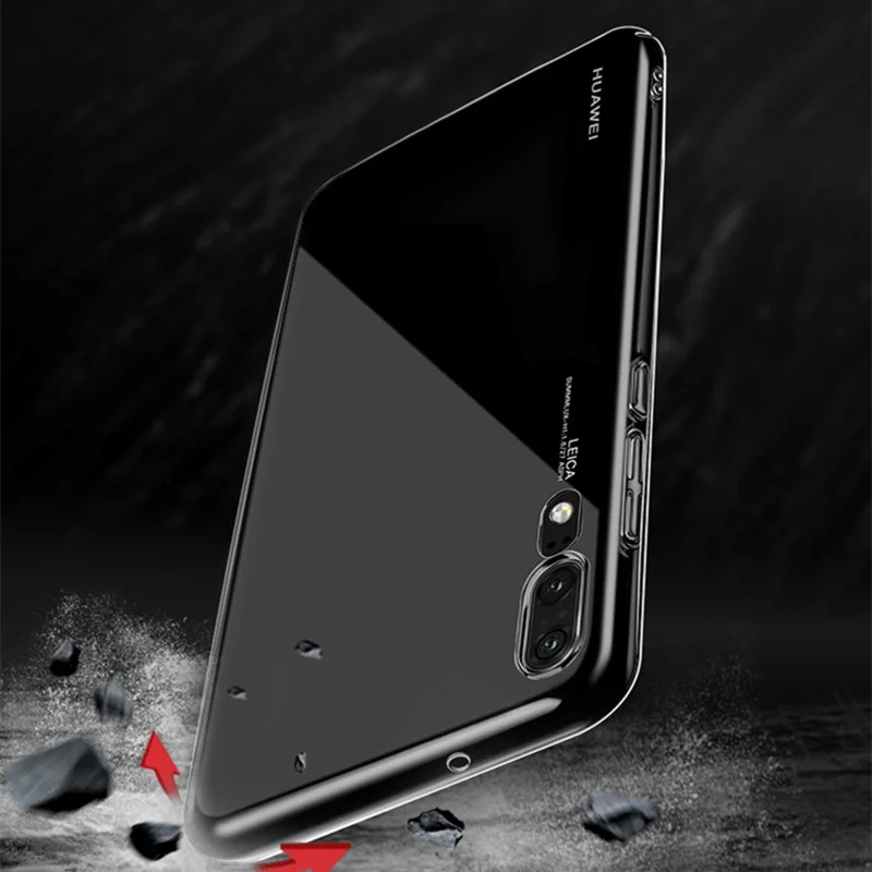 Прозрачный чехол для Huawei P20 P10 P8 P9 Lite Mini P Smart Plus Y3 Y5 Y6 Prime 2018 2017 Mate 20 Honor 7A российский 7C