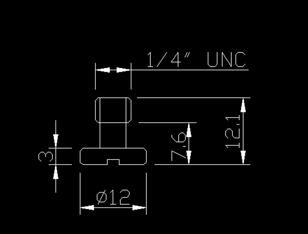 100 шт. Малый 1/" штатив/монопод/Quick Release(qr) пластина/Камера винты(100 шт