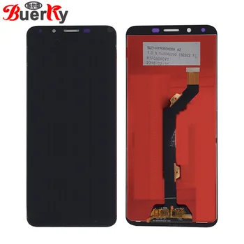 

BKparts 5PCS Tested LCD For Infinix Hot 6 Hot6 X606 LCD Display Touch Screen Complete Assembly Glass Digitizer Replacement