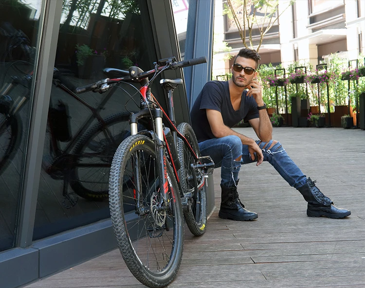 Excellent 26 / 27.5INCH electric mountain bicycle mid motor electric bi  36V lithium battery MTB bike K260 smart electric pas ebike 12