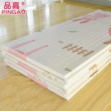 Детский коврик для ползания, утолщенный домашний коврик для лазания, складной детский коврик без запаха