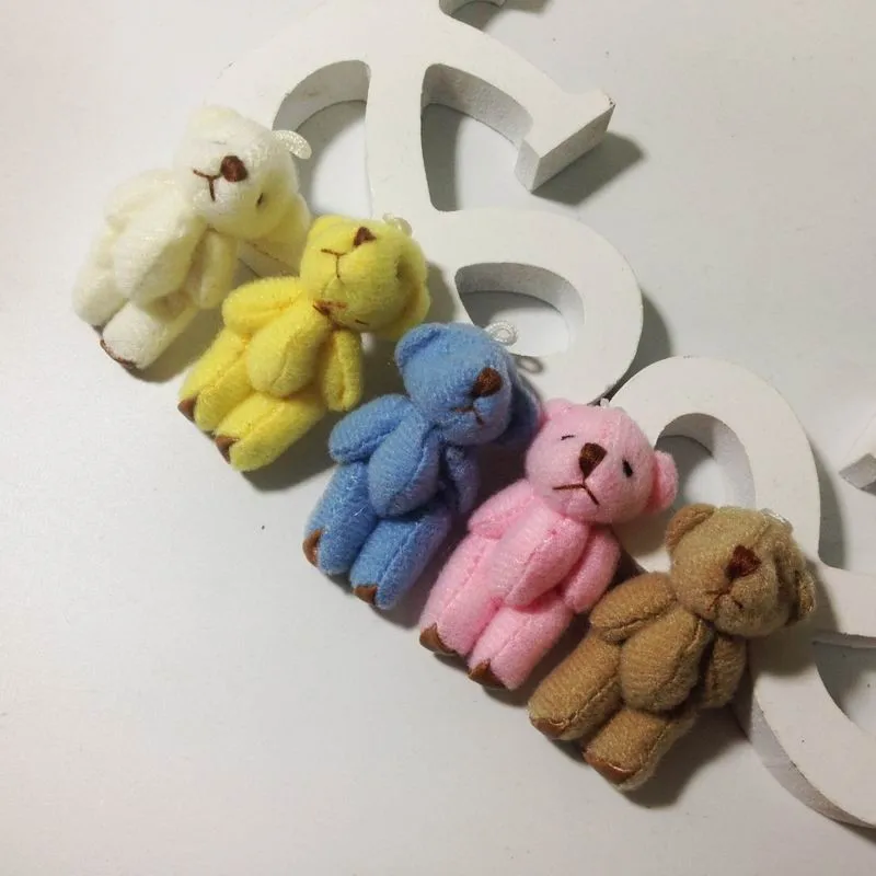 4.5cm plush teddy bear 5color 13