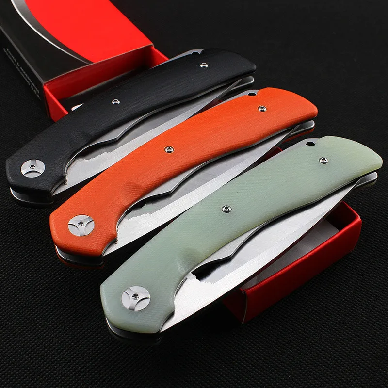 C239 new high hardness sharp folding knife multicolor VG-10 blade G10 handle pocket knife tactics survival tools EDC