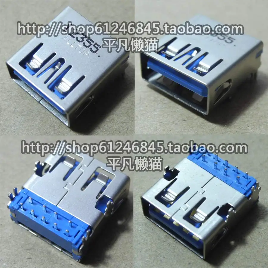 

Free shipping For New Original ALLTOP Notebook 3.0 USB Interface Tongue on the sideless 4-pin