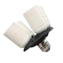 Высококачественные Аксессуары для освещения E27 Базовая лампочка, розетка разветвитель адаптер студийная фотография от 1 до 4 преобразователей AA