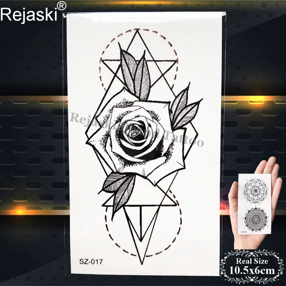 Женские Наклейки для макияжа Rejaski цветные геометрические повседневные фальшивые