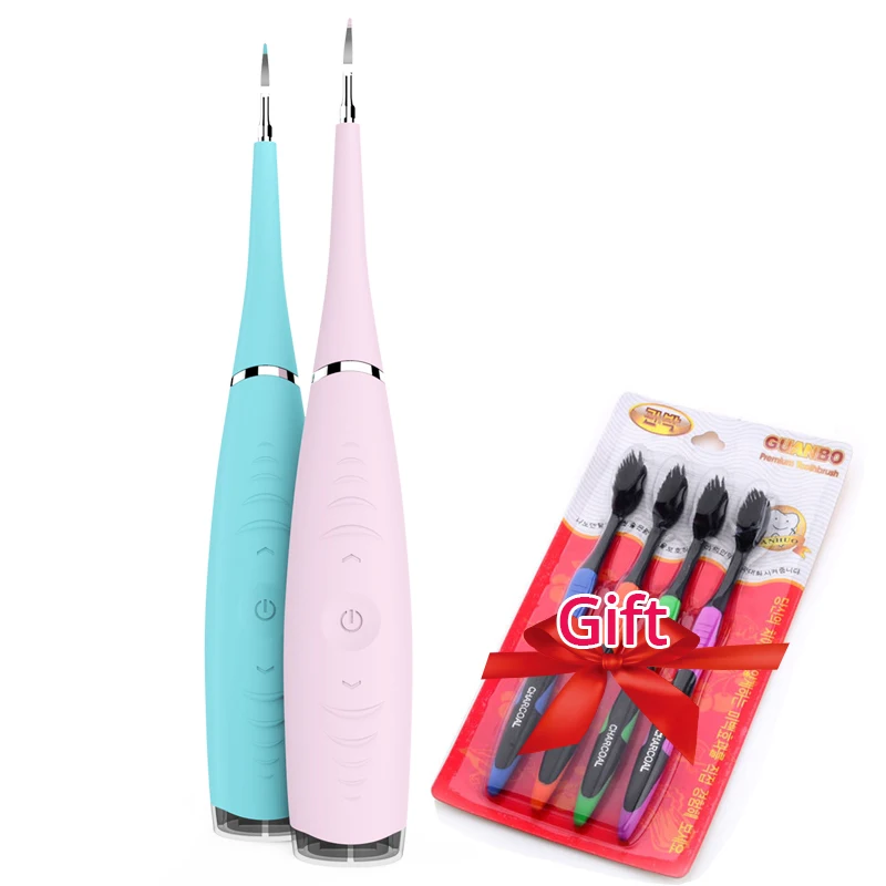Sonic Electric Dental Scaler Calculus Remover Teeth Stain Removal Tartar Home Use Toothwash Portable Teeth Whitening Device