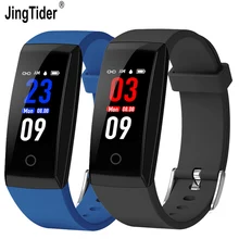 JingTider Цвет Экран Bluetooth Смарт-браслет W8 смарт-браслет монитор сердечного ритма Фитнес трекер Водонепроницаемый IP67 для IOS и Android