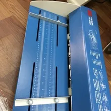 Электрическая машина для фальцовки бумаги резак бумаги и перфоратор 3 в 1 комбинированный 460 мм