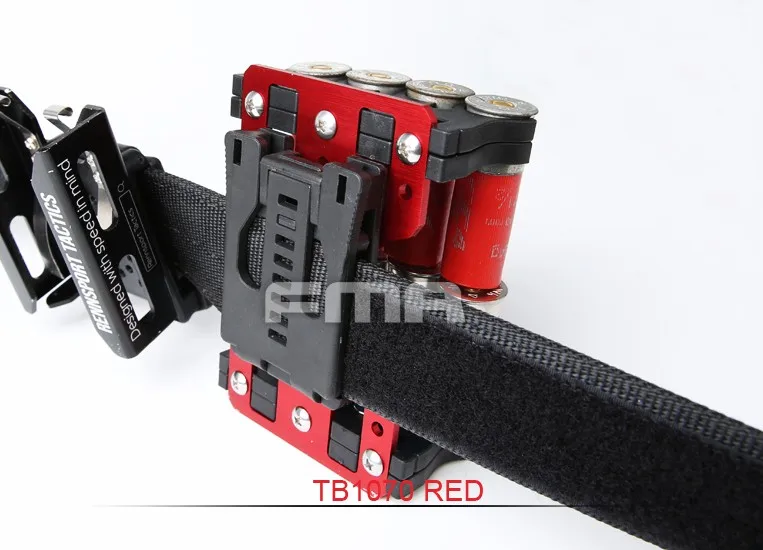Охотничья стрельба Shotshell держатель 8Q черный красный для IPSC USPSA IDPA соревнования стрельба фиксированный ремень Петля