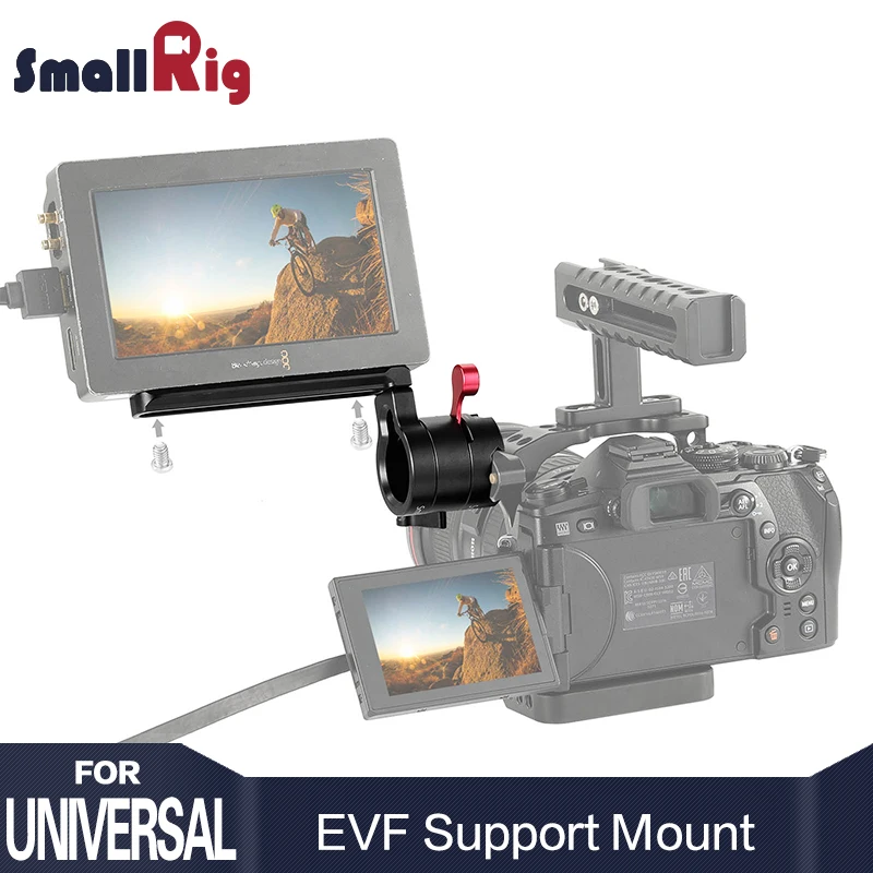 Smallrig Quick Release Clamp Adjustable Evf Mount With Nato Rail
