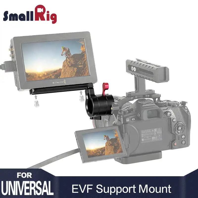 Smallrig Quick Release Clamp Adjustable Evf Mount With Nato Rail