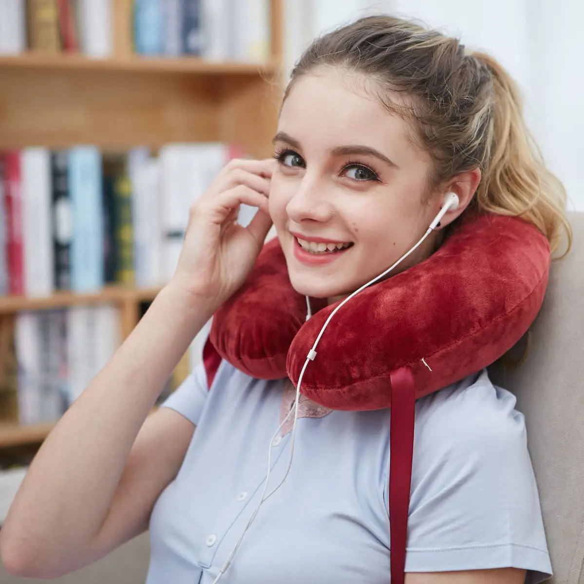 

Neck Travel Pillow Latex Pillow Orthopedic Fiber Slow Rebound Memory Foam Size Pillows Travesseiro Body Pillow Almohada