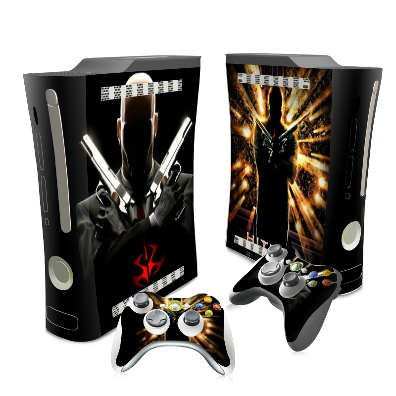 

Hitman Skin Sticker Decal For Xbox 360 Console and Controllers Skins Stickers for Xbox360 Vinyl