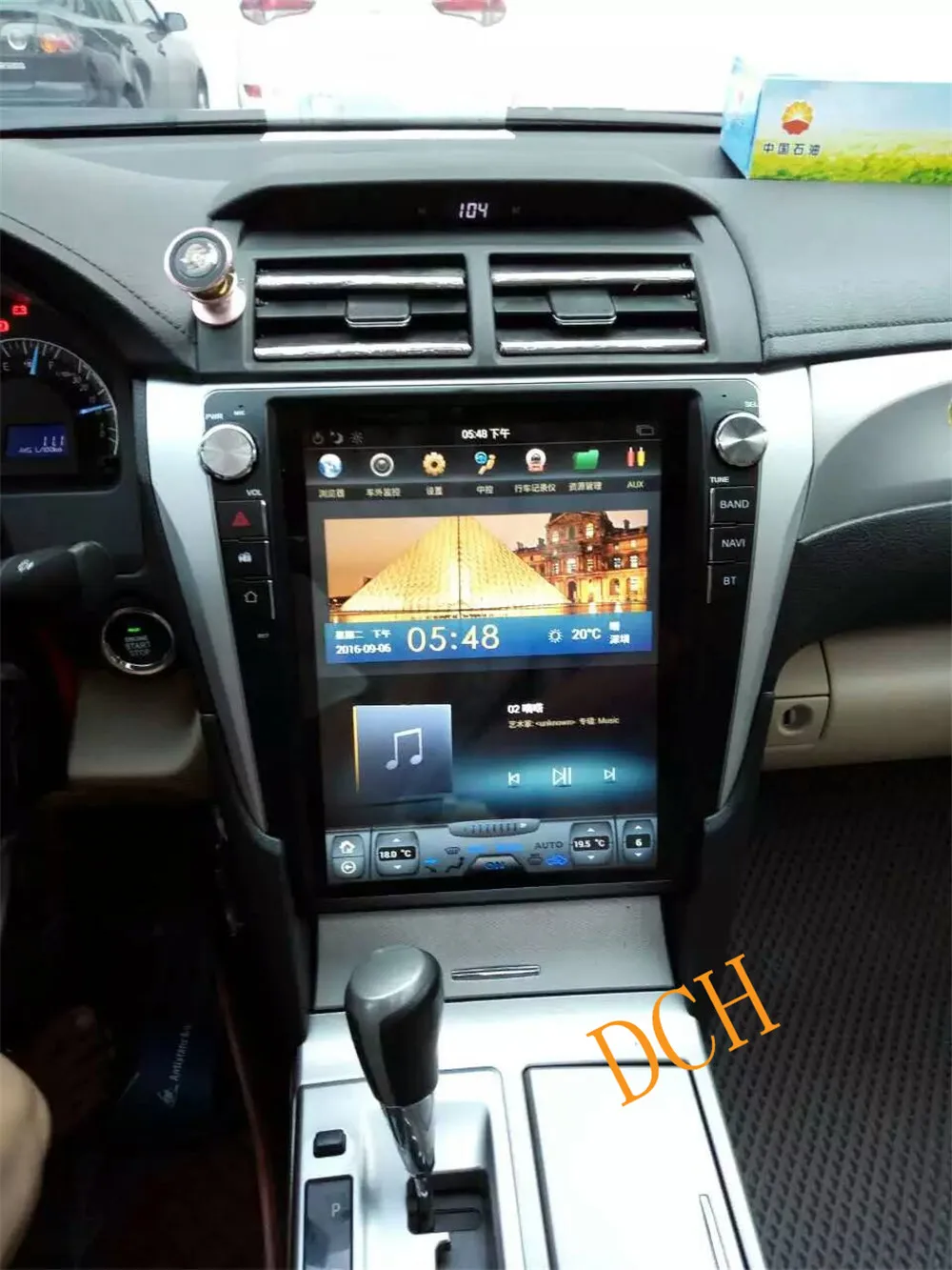 12,1 дюймов вертикальный tesla стиль Android 8,1 автомобильный dvd-плеер gps навигация радио авто для Toyota Camry 2012- PX6 CARPLAY ips