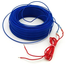 Лучшая цена обогреватель для теплицы почвы нагревательный кабель теплицы нагревательный провод