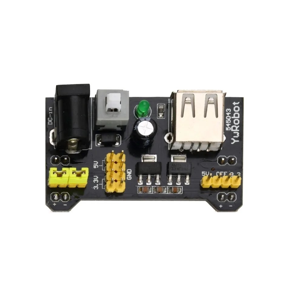 AC/DC Adapters MB102 Breadboard Power Supply Module 3.3V/5V For Solderless Bread Board dropshipping | Обустройство дома