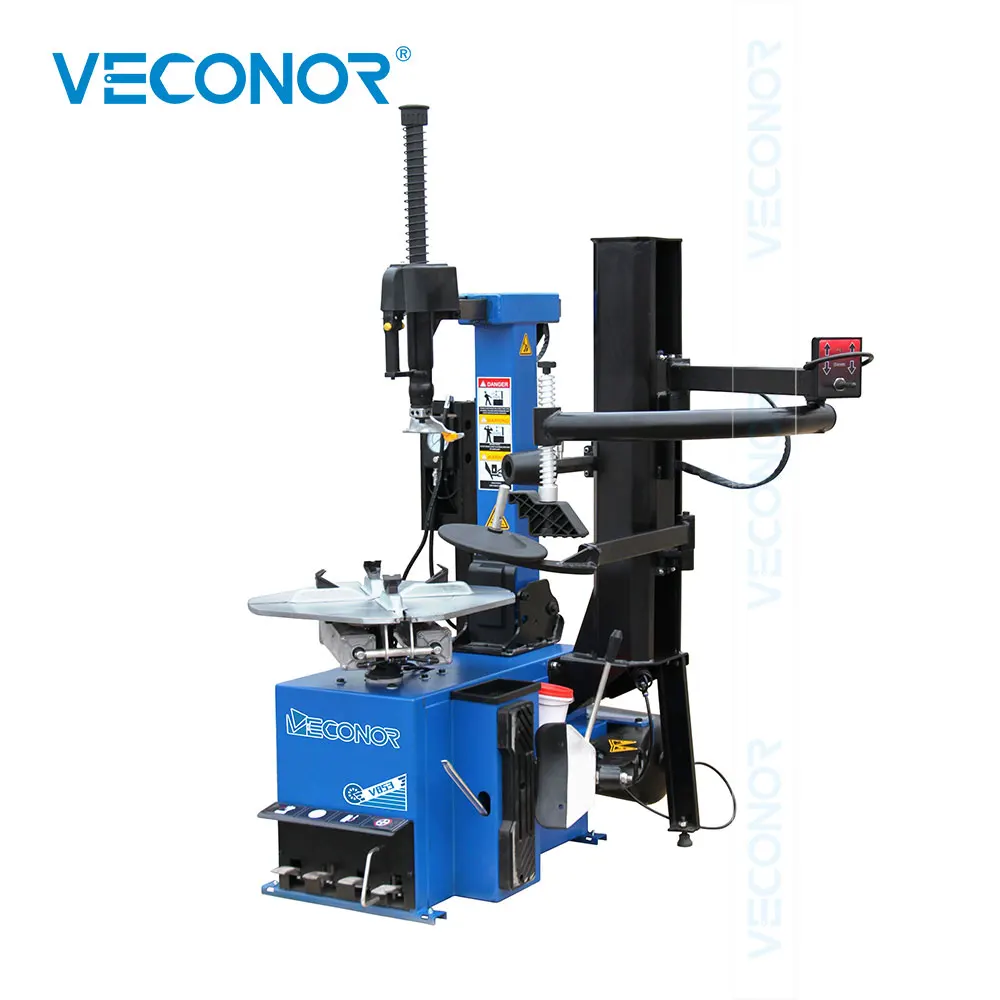 Full Automatic Tilt Column Car Tire Changer Machine and Automatic Car Wheel Balancer Computer with LCD Display Unit Combo 