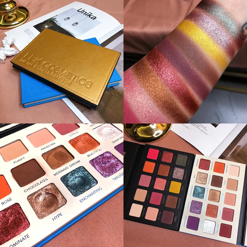 

15 Color Eyeshadow Palette Smooth Glitter Shimmer Matte Eyeshadow Powder Makeup Pallete Nude Pigment Eyeshadow Pallete Cosmetic