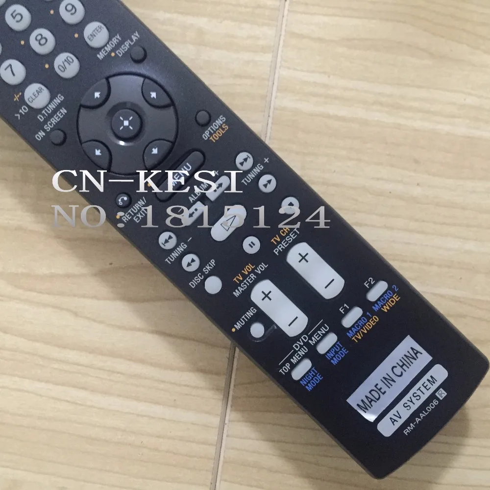 CN-KESI подходит подлинный, для Sony RM-AAL006 RM-AAL003 STR-DG1000 STR-DA5200ES T3788-YS усилитель мощности AV Дистанционное Управление