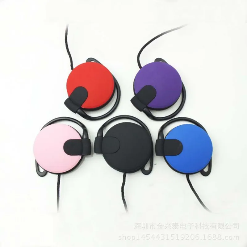 Image 3.5mm Headphones EarHook Sport Earphone For Mp3 Player Computer Mobile Telephone Headset