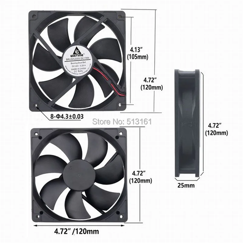 12025B 24v fan 6