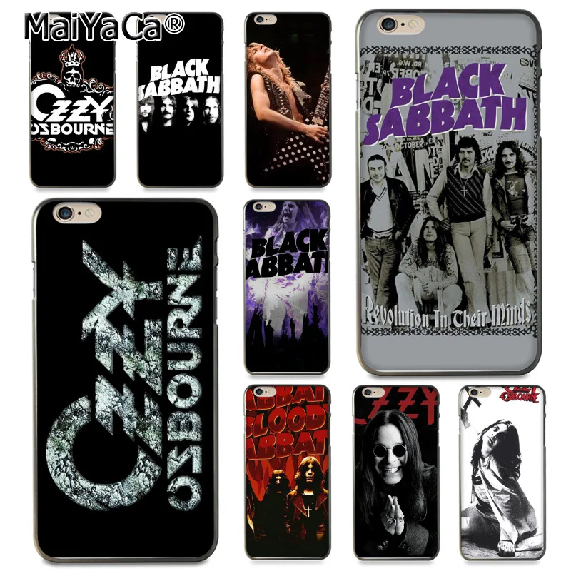 

MaiYaCa Ozzy Osbourne Coque Shell Phone Case for Apple iPhone 8 7 6 6S Plus X 5 5S SE 5C Cover